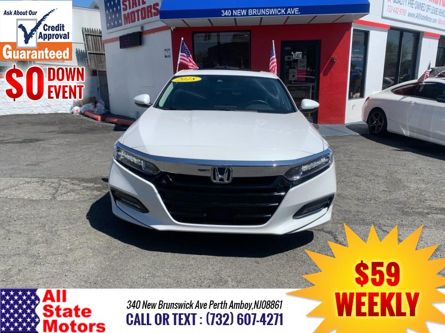 2018 Honda Accord Sedan EX-L 1.5T CVT, available for sale in Perth Amboy, New Jersey | All State Motor Inc. Perth Amboy, New Jersey 2018 Honda Accord Sedan EX-L 1.5T CVT, available for sale in Perth Amboy, New Jersey | All State Motor Inc. Perth Amboy, New Jersey