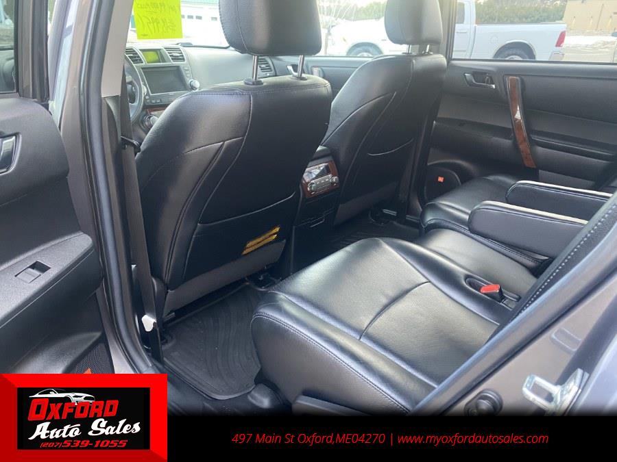 Used Toyota Highlander 4WD 4dr V6 Limited (Natl) 2012 | Oxford Auto Sales. Oxford, Maine Used Toyota Highlander 4WD 4dr V6 Limited (Natl) 2012 | Oxford Auto Sales. Oxford, Maine