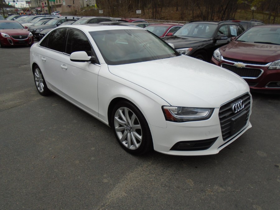 2013 Audi A4 4dr Sdn Auto quattro 2.0T Premium Plus, available for sale in Waterbury, Connecticut | Jim Juliani Motors. Waterbury, Connecticut