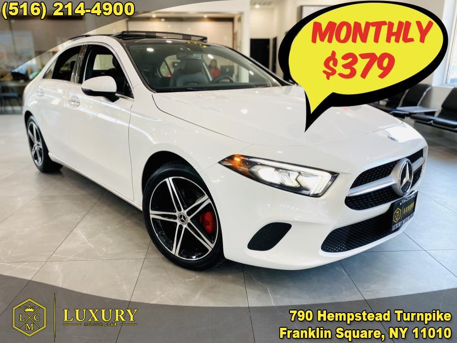 2019 Mercedes-Benz A-Class A 220 4MATIC Sedan, available for sale in Franklin Square, New York | Luxury Motor Club. Franklin Square, New York