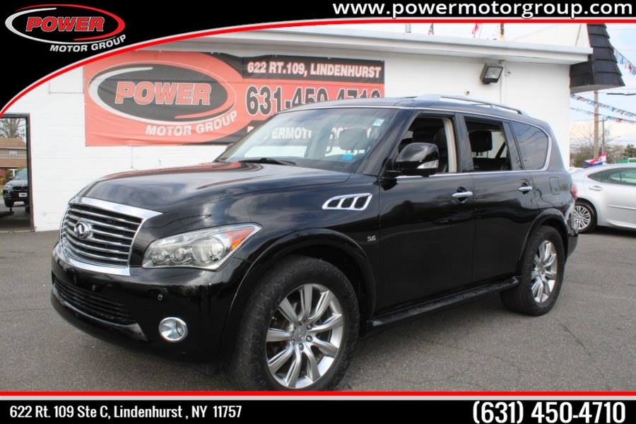 2014 INFINITI QX80 4WD 4dr, available for sale in Lindenhurst, New York | Power Motor Group. Lindenhurst, New York