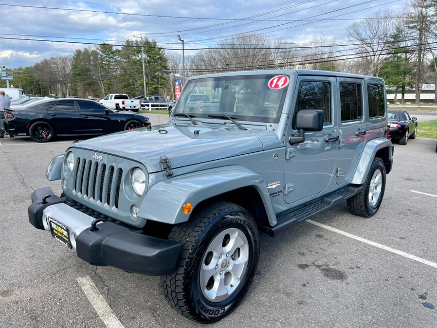2014 Jeep Wrangler Unlimited 4WD 4dr Sahara, available for sale in South Windsor, Connecticut | Mike And Tony Auto Sales, Inc. South Windsor, Connecticut