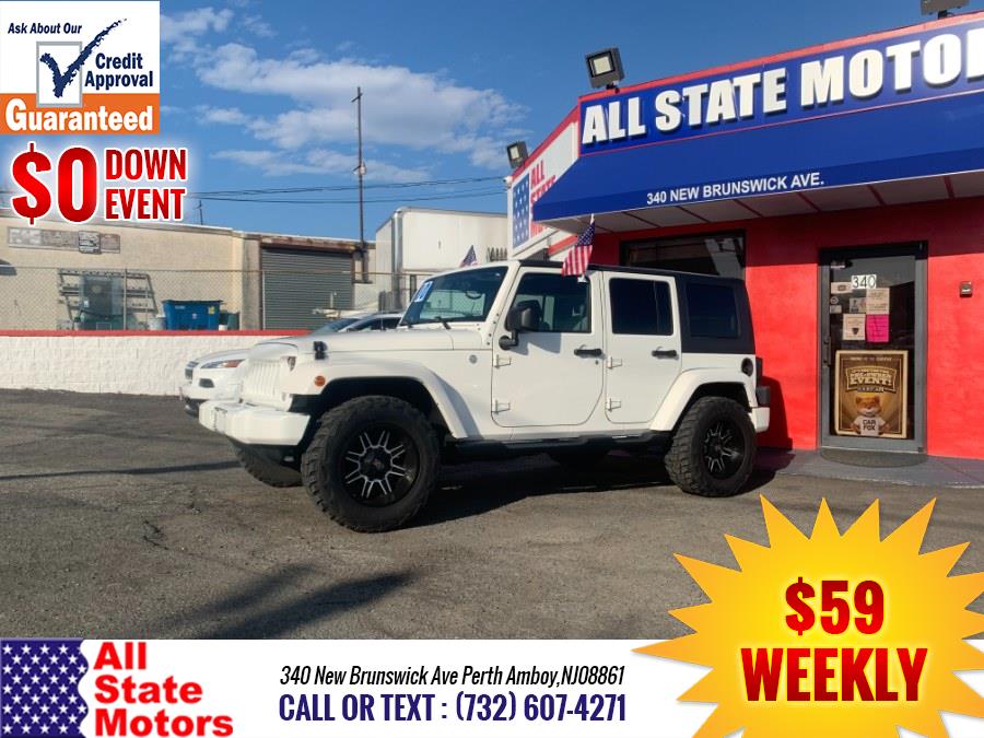 2010 Jeep Wrangler Unlimited 4WD 4dr Sahara, available for sale in Perth Amboy, New Jersey | All State Motor Inc. Perth Amboy, New Jersey