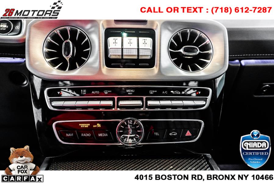 Used Mercedes-Benz G-Class AMG G 63 4MATIC SUV 2019 | 26 Motors Corp. Bronx, New York Used Mercedes-Benz G-Class AMG G 63 4MATIC SUV 2019 | 26 Motors Corp. Bronx, New York