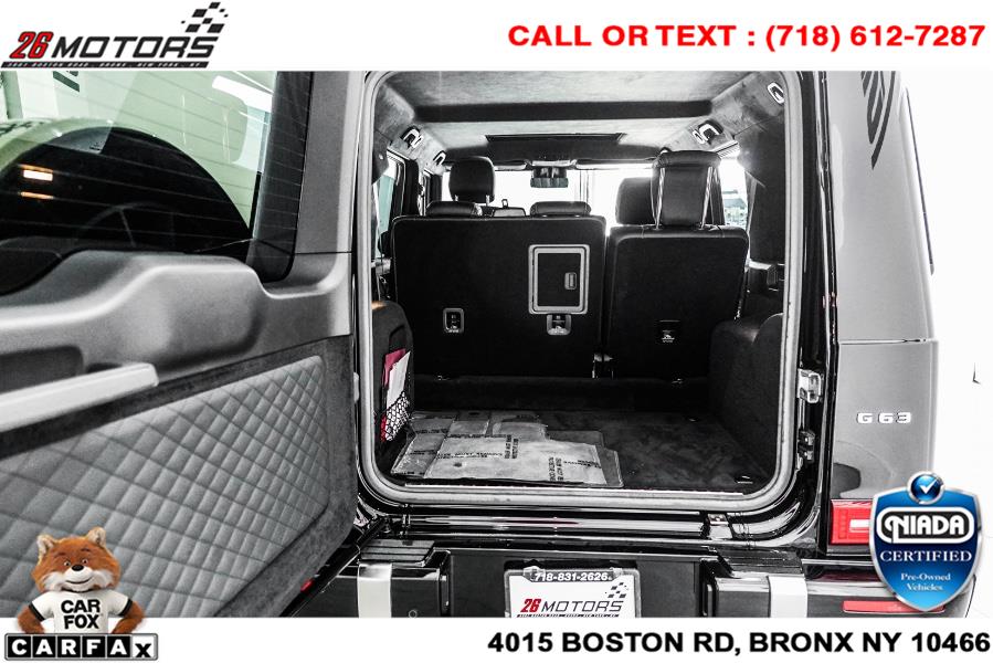 Used Mercedes-Benz G-Class AMG G 63 4MATIC SUV 2019 | 26 Motors Corp. Bronx, New York Used Mercedes-Benz G-Class AMG G 63 4MATIC SUV 2019 | 26 Motors Corp. Bronx, New York