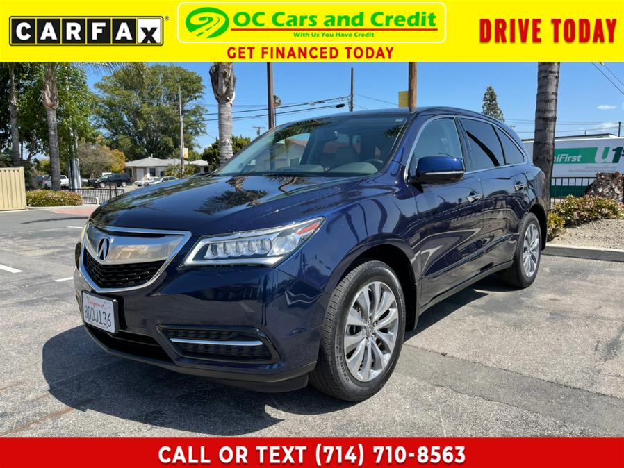 2015 Acura MDX SH-AWD 4dr Tech Pkg, available for sale in Garden Grove, California | OC Cars and Credit. Garden Grove, California