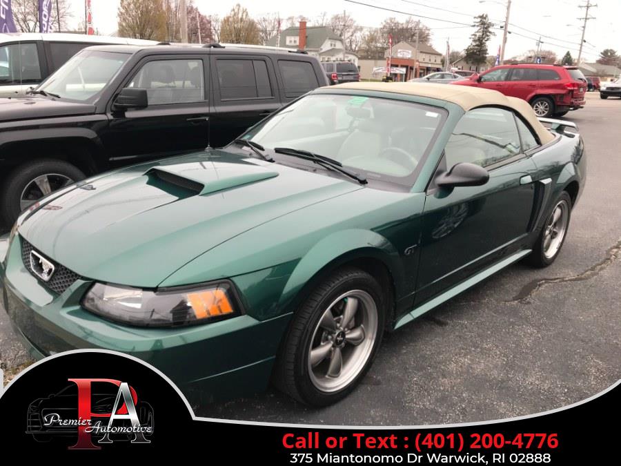 2003 Ford Mustang 2dr Conv GT Deluxe, available for sale in Warwick, Rhode Island | Premier Automotive Sales. Warwick, Rhode Island 2003 Ford Mustang 2dr Conv GT Deluxe, available for sale in Warwick, Rhode Island | Premier Automotive Sales. Warwick, Rhode Island