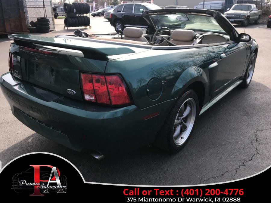 2003 Ford Mustang 2dr Conv GT Deluxe, available for sale in Warwick, Rhode Island | Premier Automotive Sales. Warwick, Rhode Island 2003 Ford Mustang 2dr Conv GT Deluxe, available for sale in Warwick, Rhode Island | Premier Automotive Sales. Warwick, Rhode Island