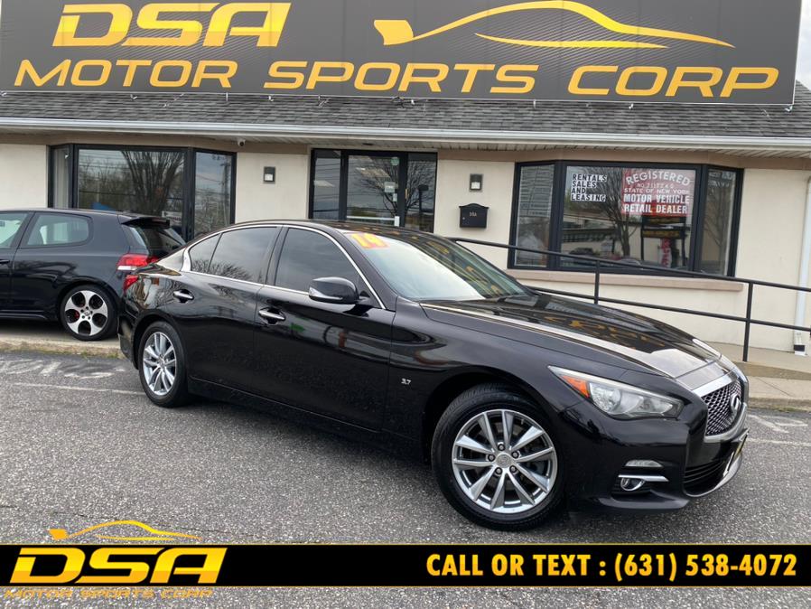 2014 INFINITI Q50 4dr Sdn Premium AWD, available for sale in Commack, New York | DSA Motor Sports Corp. Commack, New York