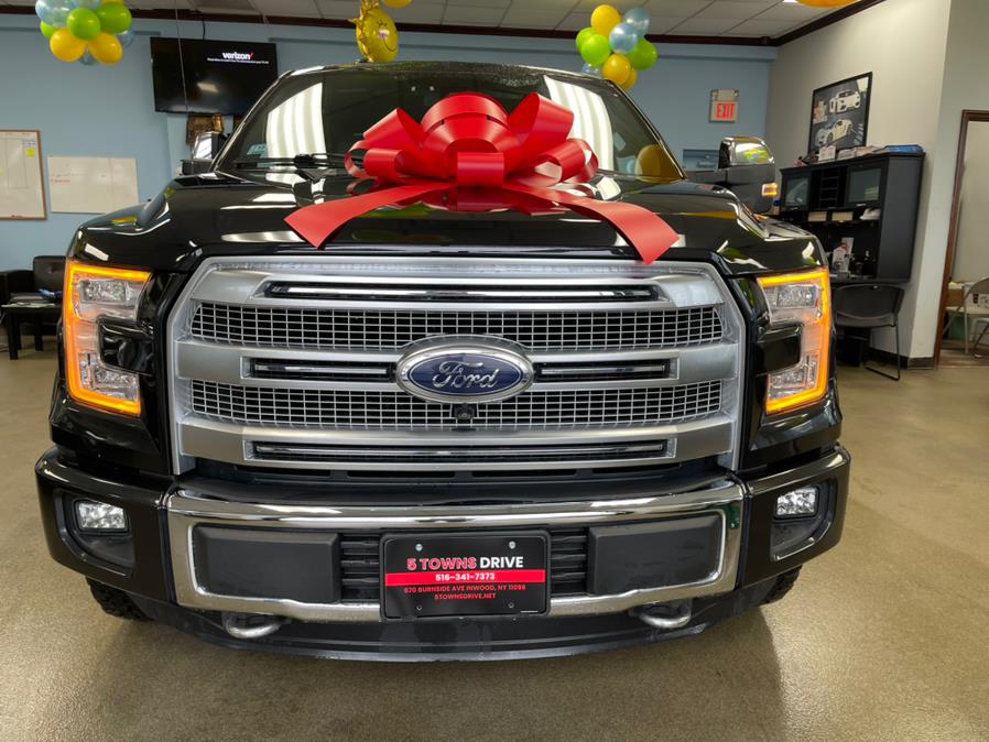 2015 Ford F-150 4WD SuperCrew 145" Platinum, available for sale in Inwood, New York | 5 Towns Drive. Inwood, New York 2015 Ford F-150 4WD SuperCrew 145" Platinum, available for sale in Inwood, New York | 5 Towns Drive. Inwood, New York