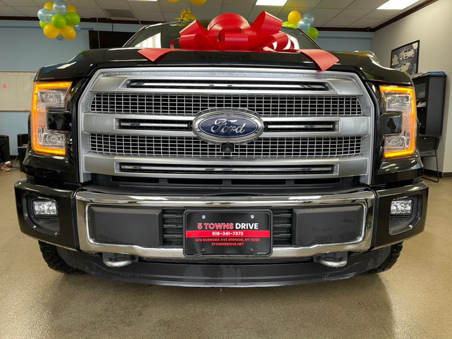 2015 Ford F-150 4WD SuperCrew 145" Platinum, available for sale in Inwood, New York | 5 Towns Drive. Inwood, New York 2015 Ford F-150 4WD SuperCrew 145" Platinum, available for sale in Inwood, New York | 5 Towns Drive. Inwood, New York