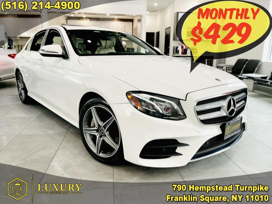 Used Mercedes-Benz E-Class E 300 4MATIC Sedan 2018 | Luxury Motor Club. Franklin Square, New York Used Mercedes-Benz E-Class E 300 4MATIC Sedan 2018 | Luxury Motor Club. Franklin Square, New York