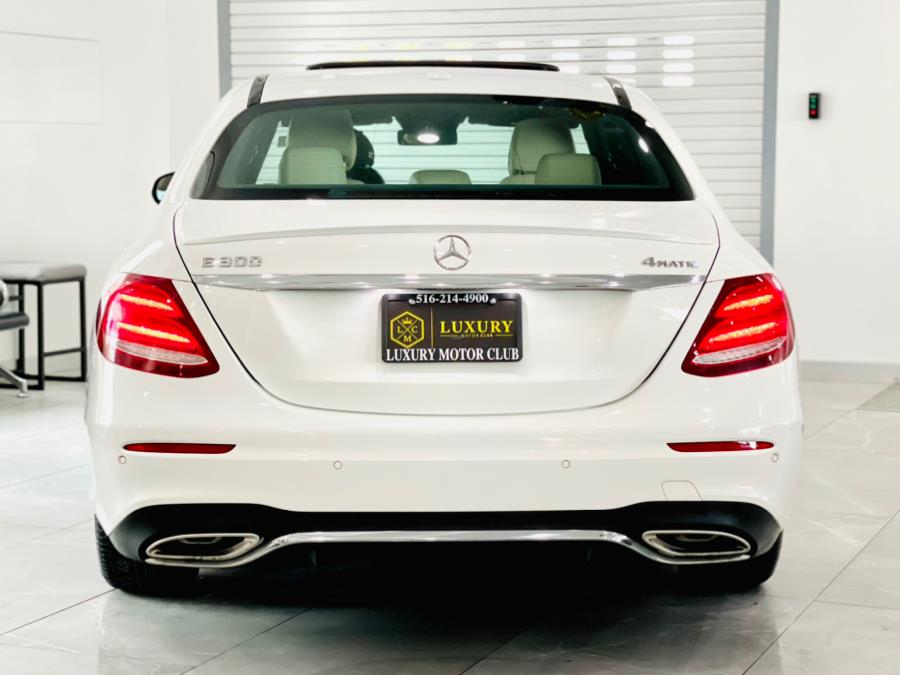 Used Mercedes-Benz E-Class E 300 4MATIC Sedan 2018 | Luxury Motor Club. Franklin Square, New York Used Mercedes-Benz E-Class E 300 4MATIC Sedan 2018 | Luxury Motor Club. Franklin Square, New York