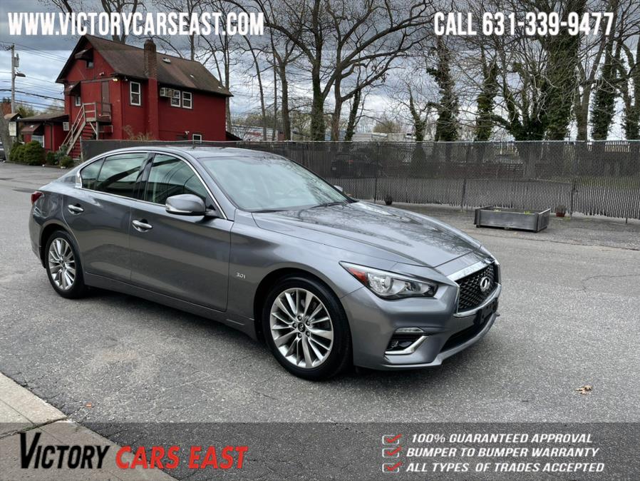 Used INFINITI Q50 3.0t LUXE AWD 2018 | Victory Cars East LLC. Huntington, New York Used INFINITI Q50 3.0t LUXE AWD 2018 | Victory Cars East LLC. Huntington, New York