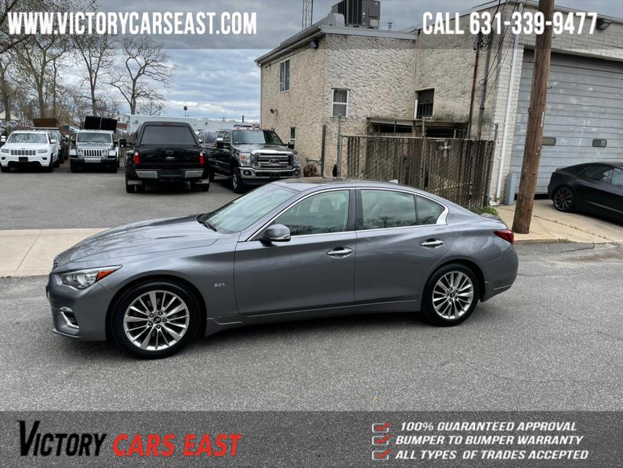 Used INFINITI Q50 3.0t LUXE AWD 2018 | Victory Cars East LLC. Huntington, New York Used INFINITI Q50 3.0t LUXE AWD 2018 | Victory Cars East LLC. Huntington, New York