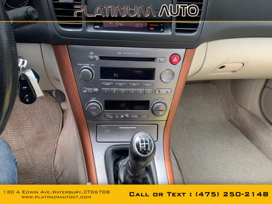 2005 Subaru Legacy Wagon (Natl) Outback 2.5i Ltd Manual, available for sale in Waterbury, Connecticut | Platinum Auto Care. Waterbury, Connecticut 2005 Subaru Legacy Wagon (Natl) Outback 2.5i Ltd Manual, available for sale in Waterbury, Connecticut | Platinum Auto Care. Waterbury, Connecticut