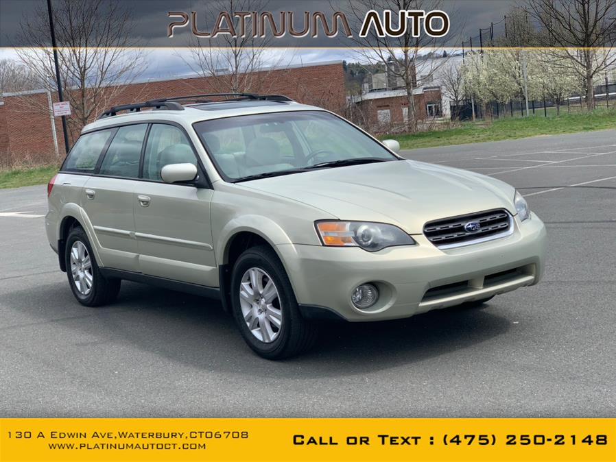 2005 Subaru Legacy Wagon (Natl) Outback 2.5i Ltd Manual, available for sale in Waterbury, Connecticut | Platinum Auto Care. Waterbury, Connecticut 2005 Subaru Legacy Wagon (Natl) Outback 2.5i Ltd Manual, available for sale in Waterbury, Connecticut | Platinum Auto Care. Waterbury, Connecticut