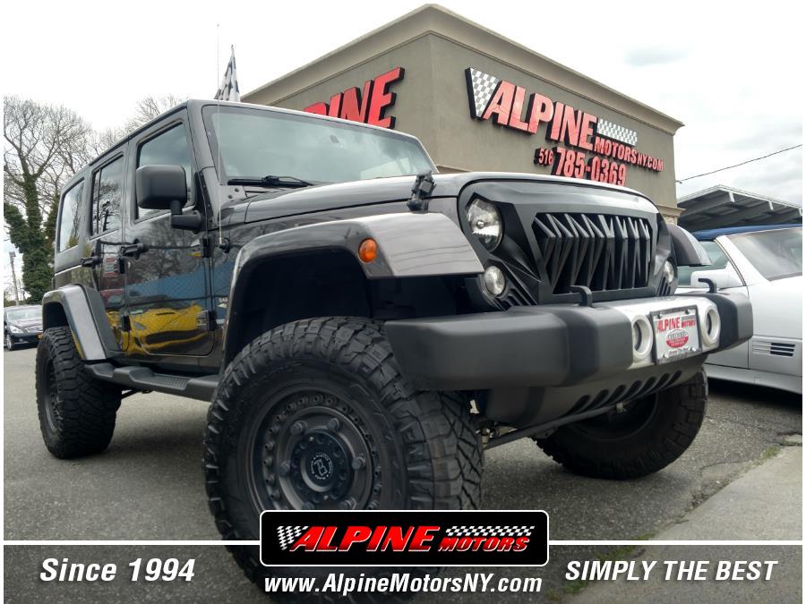 2014 Jeep Wrangler Unlimited 4WD 4dr Sahara, available for sale in Wantagh, New York | Alpine Motors Inc. Wantagh, New York