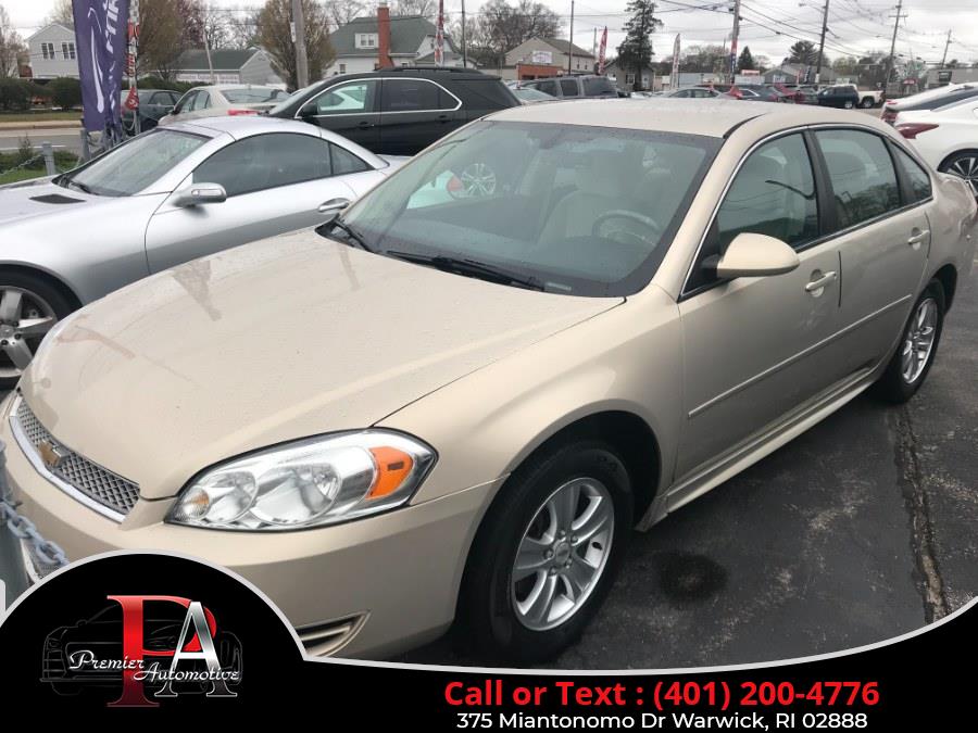 2012 Chevrolet Impala 4dr Sdn LS Fleet, available for sale in Warwick, Rhode Island | Premier Automotive Sales. Warwick, Rhode Island 2012 Chevrolet Impala 4dr Sdn LS Fleet, available for sale in Warwick, Rhode Island | Premier Automotive Sales. Warwick, Rhode Island