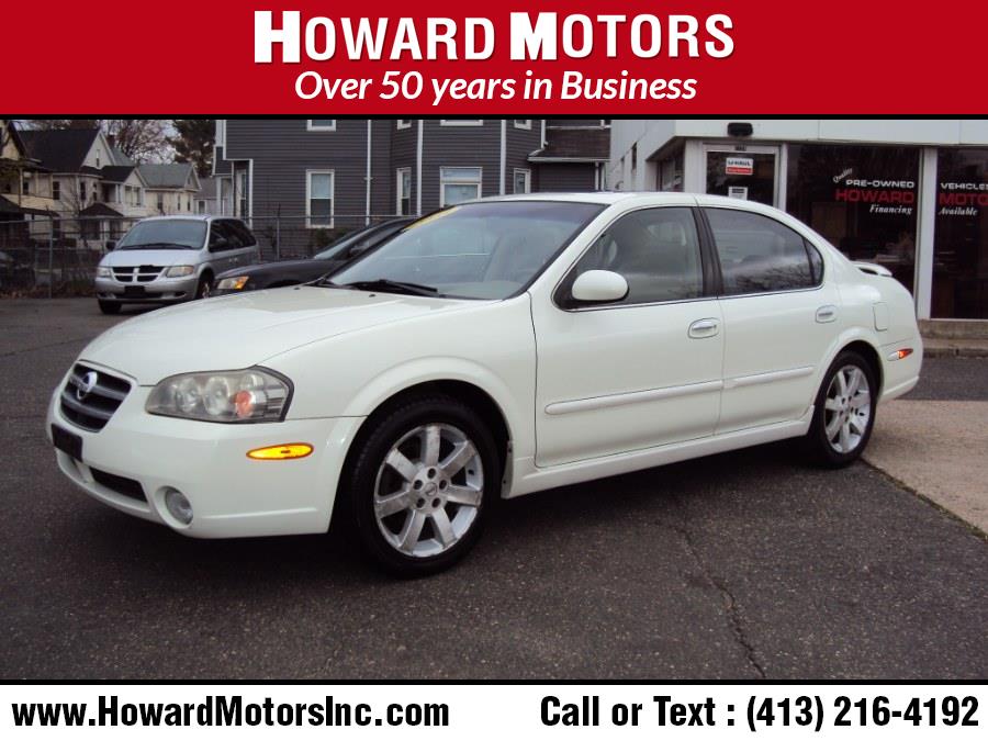 2003 Nissan Maxima 4dr Sdn GLE Auto, available for sale in Springfield, Massachusetts | Howard Motors. Springfield, Massachusetts