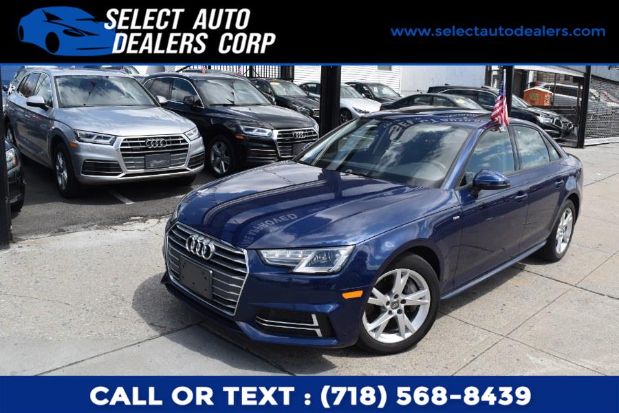 Used Audi A4 2.0 TFSI Premium S Tronic quattro AWD 2018 | Select Auto Dealers Corp. Brooklyn, New York Used Audi A4 2.0 TFSI Premium S Tronic quattro AWD 2018 | Select Auto Dealers Corp. Brooklyn, New York