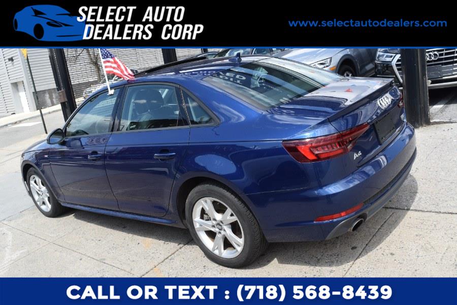 Used Audi A4 2.0 TFSI Premium S Tronic quattro AWD 2018 | Select Auto Dealers Corp. Brooklyn, New York Used Audi A4 2.0 TFSI Premium S Tronic quattro AWD 2018 | Select Auto Dealers Corp. Brooklyn, New York