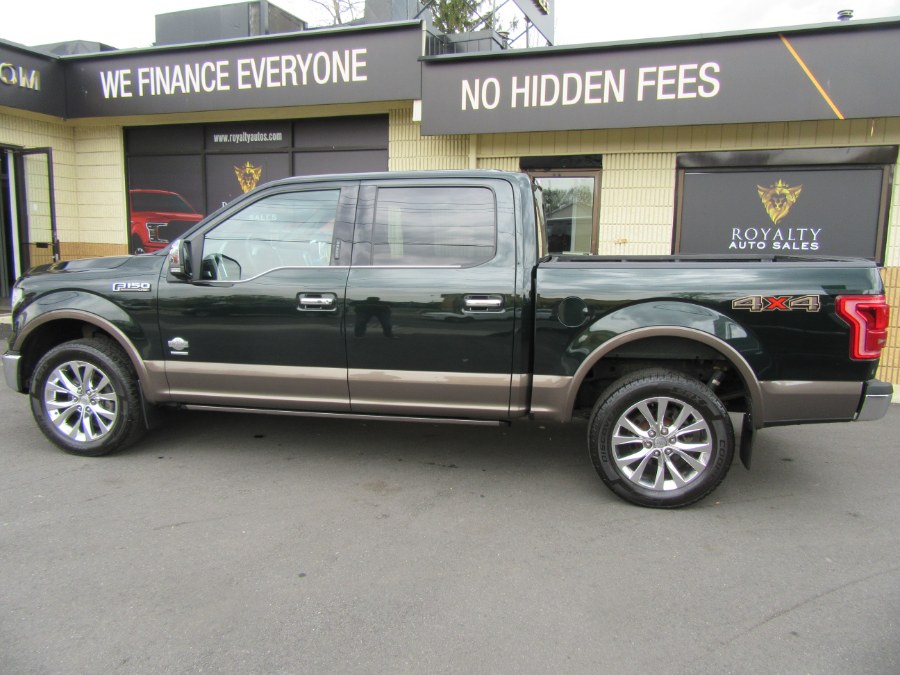 2015 Ford F-150 4WD SuperCrew 145" King Ranch, available for sale in Little Ferry, New Jersey | Royalty Auto Sales. Little Ferry, New Jersey 2015 Ford F-150 4WD SuperCrew 145" King Ranch, available for sale in Little Ferry, New Jersey | Royalty Auto Sales. Little Ferry, New Jersey