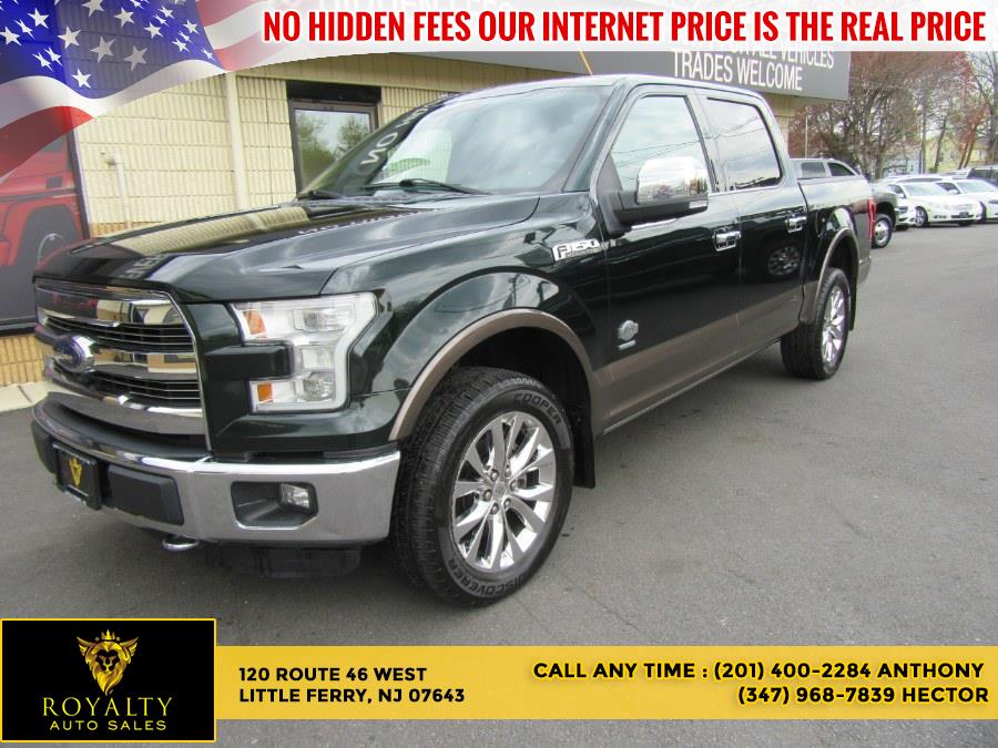 2015 Ford F-150 4WD SuperCrew 145" King Ranch, available for sale in Little Ferry, New Jersey | Royalty Auto Sales. Little Ferry, New Jersey