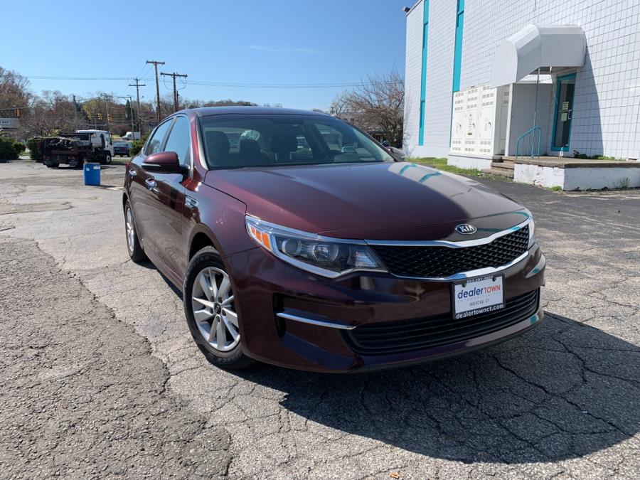 2018 Kia Optima LX Auto, available for sale in Milford, Connecticut | Dealertown Auto Wholesalers. Milford, Connecticut