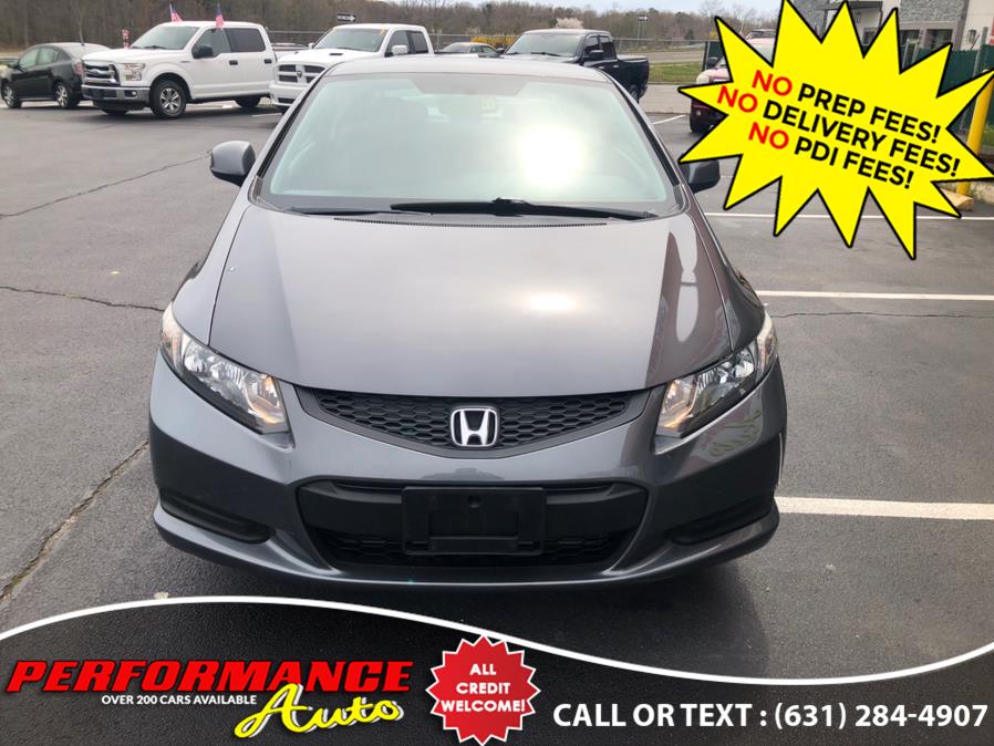 2013 Honda Civic Cpe 2dr Auto LX, available for sale in Bohemia, New York | Performance Auto Inc. Bohemia, New York 2013 Honda Civic Cpe 2dr Auto LX, available for sale in Bohemia, New York | Performance Auto Inc. Bohemia, New York