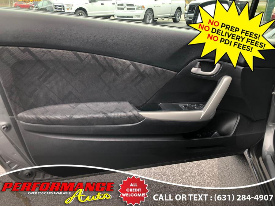 2013 Honda Civic Cpe 2dr Auto LX, available for sale in Bohemia, New York | Performance Auto Inc. Bohemia, New York 2013 Honda Civic Cpe 2dr Auto LX, available for sale in Bohemia, New York | Performance Auto Inc. Bohemia, New York