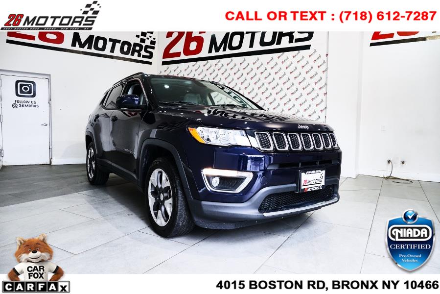Used Jeep Compass Limited 4x4 2018 | 26 Motors Corp. Bronx, New York Used Jeep Compass Limited 4x4 2018 | 26 Motors Corp. Bronx, New York