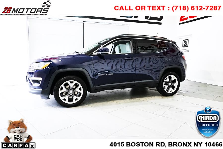 Used Jeep Compass Limited 4x4 2018 | 26 Motors Corp. Bronx, New York Used Jeep Compass Limited 4x4 2018 | 26 Motors Corp. Bronx, New York