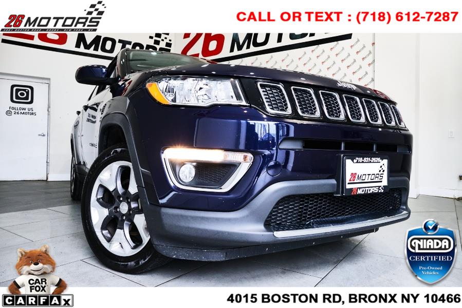 Used Jeep Compass Limited 4x4 2018 | 26 Motors Corp. Bronx, New York Used Jeep Compass Limited 4x4 2018 | 26 Motors Corp. Bronx, New York