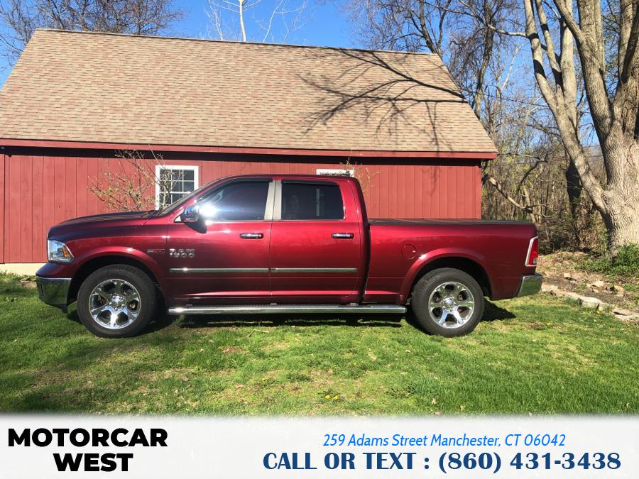Used Ram 1500 4WD Crew Cab 149" Laramie 2016 | Motorcar West. Manchester, Connecticut Used Ram 1500 4WD Crew Cab 149" Laramie 2016 | Motorcar West. Manchester, Connecticut