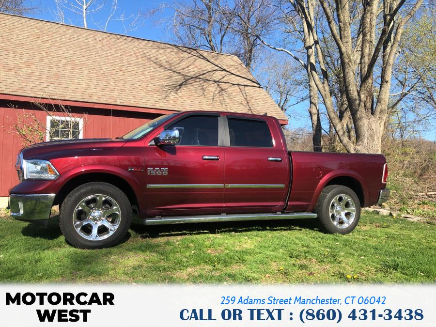 Used Ram 1500 4WD Crew Cab 149" Laramie 2016 | Motorcar West. Manchester, Connecticut Used Ram 1500 4WD Crew Cab 149" Laramie 2016 | Motorcar West. Manchester, Connecticut