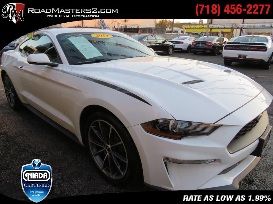 2019 Ford Mustang Eco Boost Premium, available for sale in Middle Village, New York | Road Masters II INC. Middle Village, New York