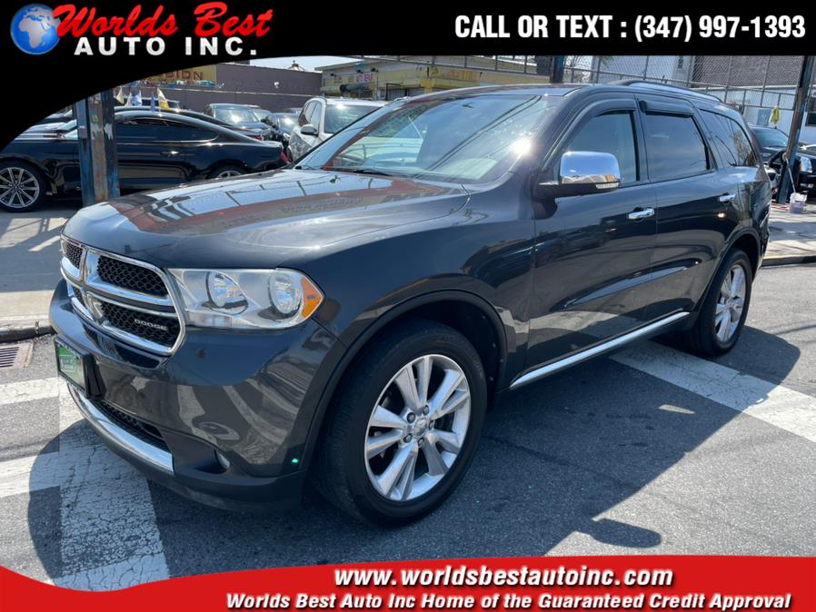 2011 Dodge Durango AWD 4dr Crew, available for sale in Brooklyn, New York | Worlds Best Auto Inc. Brooklyn, New York 2011 Dodge Durango AWD 4dr Crew, available for sale in Brooklyn, New York | Worlds Best Auto Inc. Brooklyn, New York