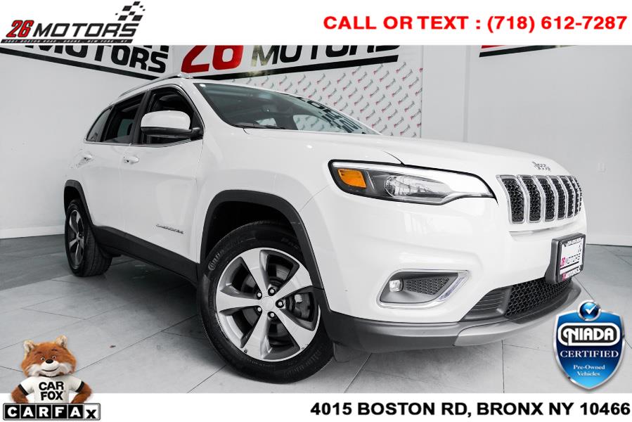 Used Jeep Cherokee Limited 4x4 2019 | 26 Motors Corp. Bronx, New York Used Jeep Cherokee Limited 4x4 2019 | 26 Motors Corp. Bronx, New York
