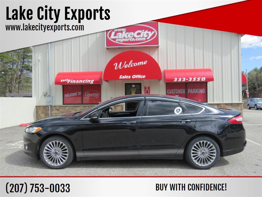 2016 Ford Fusion Titanium AWD 4dr Sedan, available for sale in Auburn, Maine | Lake City Exports Inc. Auburn, Maine