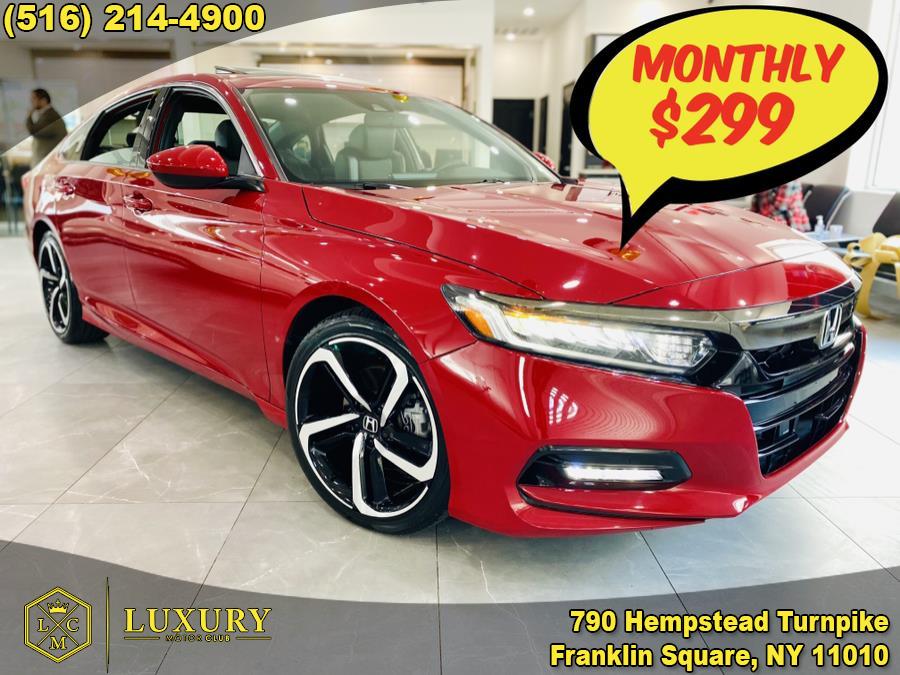 2019 Honda Accord Sedan Sport 2.0T Manual, available for sale in Franklin Square, New York | Luxury Motor Club. Franklin Square, New York 2019 Honda Accord Sedan Sport 2.0T Manual, available for sale in Franklin Square, New York | Luxury Motor Club. Franklin Square, New York