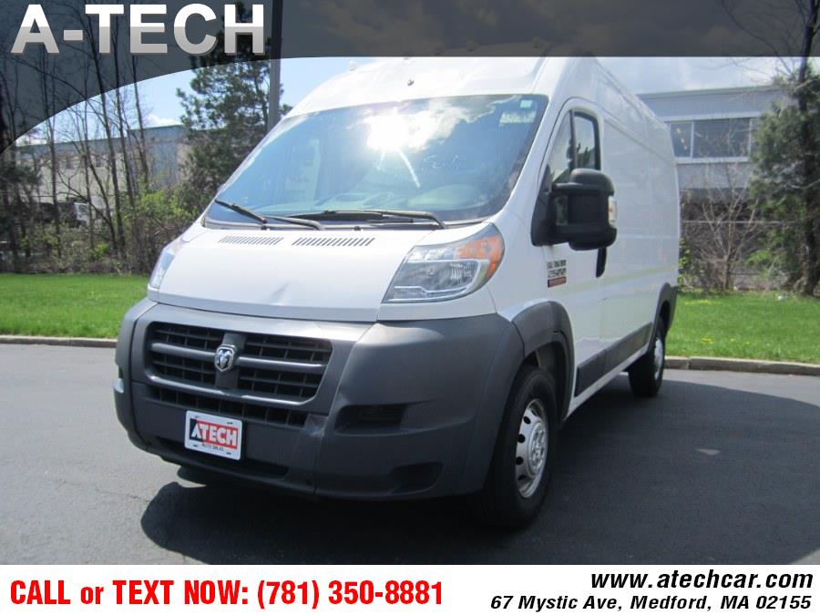 2016 Ram ProMaster Cargo Van 2500 High Roof 136" WB, available for sale in Medford, Massachusetts | A-Tech. Medford, Massachusetts