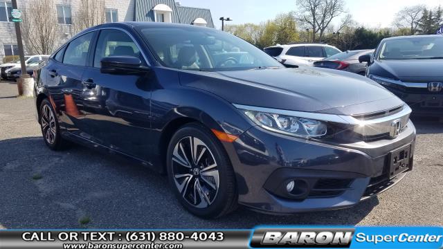2018 Honda Civic Sedan EX-L, available for sale in Patchogue, New York | Baron Supercenter. Patchogue, New York