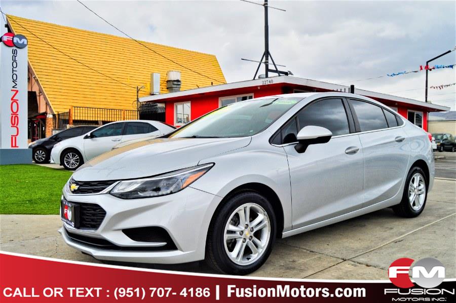 2017 Chevrolet Cruze 4dr Sdn 1.4L LT w/1SD, available for sale in Moreno Valley, California | Fusion Motors Inc. Moreno Valley, California