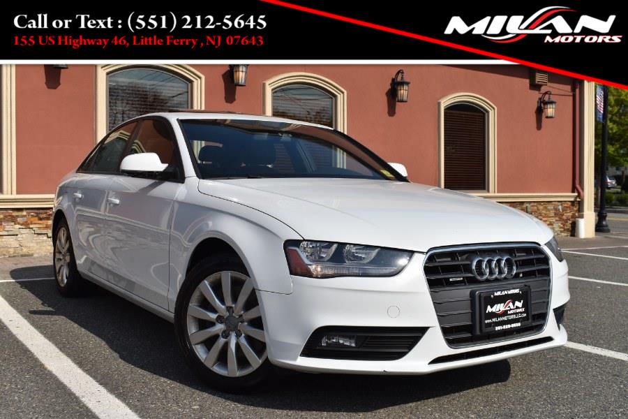 2014 Audi A4 4dr Sdn Auto quattro 2.0T Premium, available for sale in Little Ferry , New Jersey | Milan Motors. Little Ferry , New Jersey