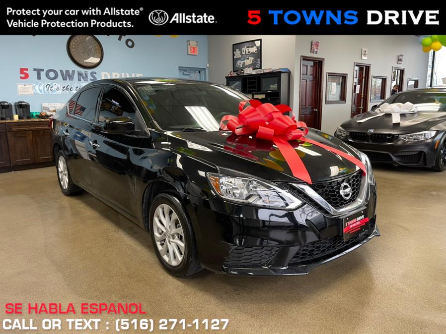 2019 Nissan Sentra SV CVT, available for sale in Inwood, New York | 5 Towns Drive. Inwood, New York