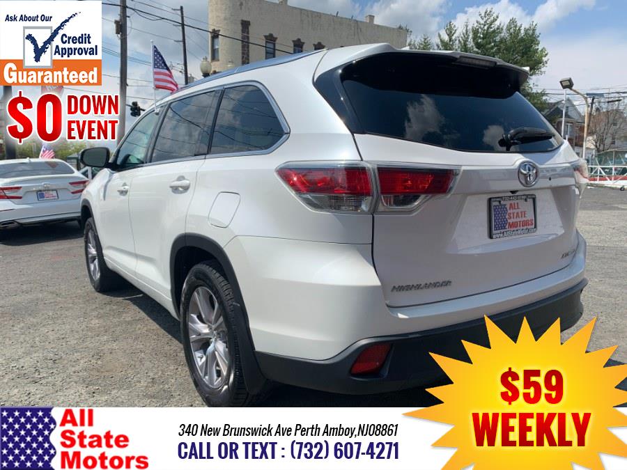 2015 Toyota Highlander AWD 4dr V6 XLE (Natl), available for sale in Perth Amboy, New Jersey | All State Motor Inc. Perth Amboy, New Jersey 2015 Toyota Highlander AWD 4dr V6 XLE (Natl), available for sale in Perth Amboy, New Jersey | All State Motor Inc. Perth Amboy, New Jersey