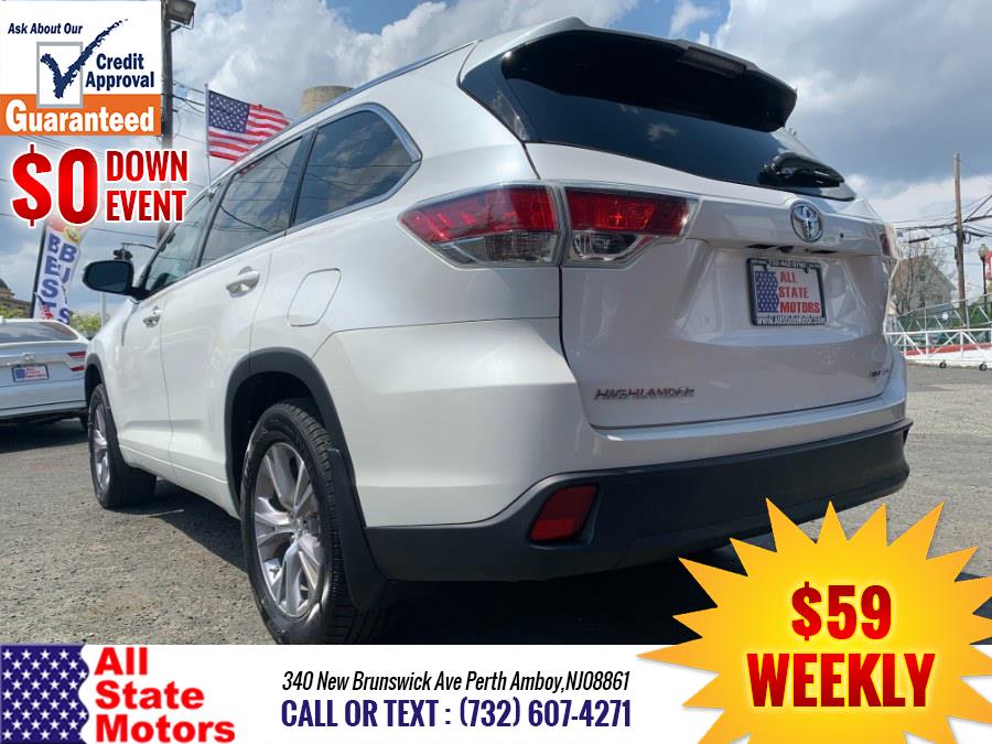 2015 Toyota Highlander AWD 4dr V6 XLE (Natl), available for sale in Perth Amboy, New Jersey | All State Motor Inc. Perth Amboy, New Jersey 2015 Toyota Highlander AWD 4dr V6 XLE (Natl), available for sale in Perth Amboy, New Jersey | All State Motor Inc. Perth Amboy, New Jersey