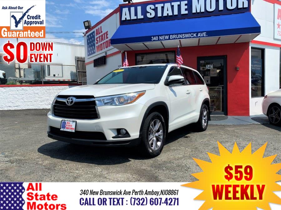 Used Toyota Highlander AWD 4dr V6 XLE (Natl) 2015 | All State Motor Inc. Perth Amboy, New Jersey