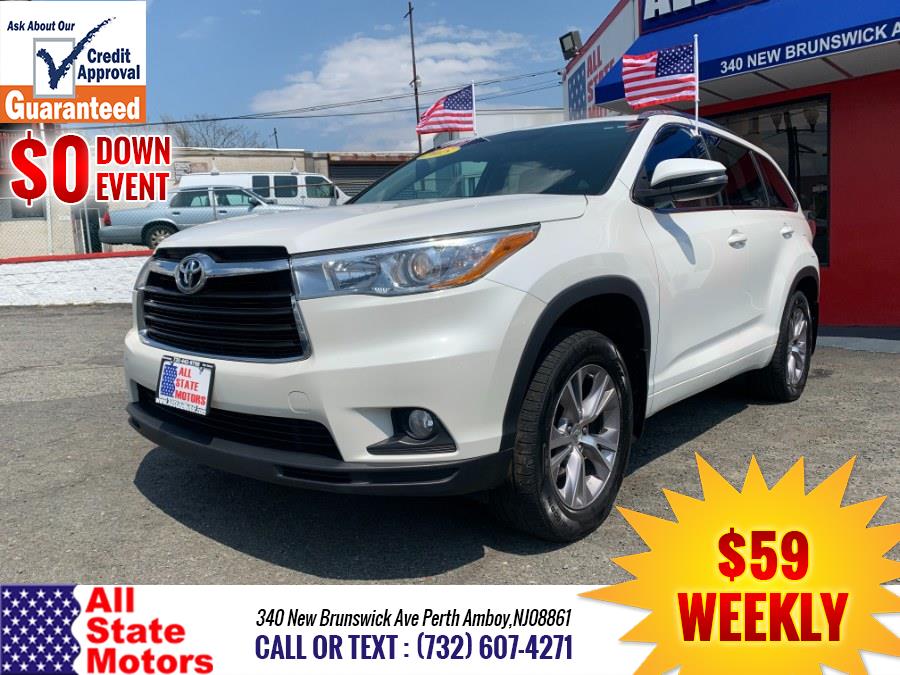 2015 Toyota Highlander AWD 4dr V6 XLE (Natl), available for sale in Perth Amboy, New Jersey | All State Motor Inc. Perth Amboy, New Jersey 2015 Toyota Highlander AWD 4dr V6 XLE (Natl), available for sale in Perth Amboy, New Jersey | All State Motor Inc. Perth Amboy, New Jersey